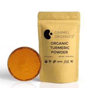 CARMEL ORGANICS Turmeric Root Powder